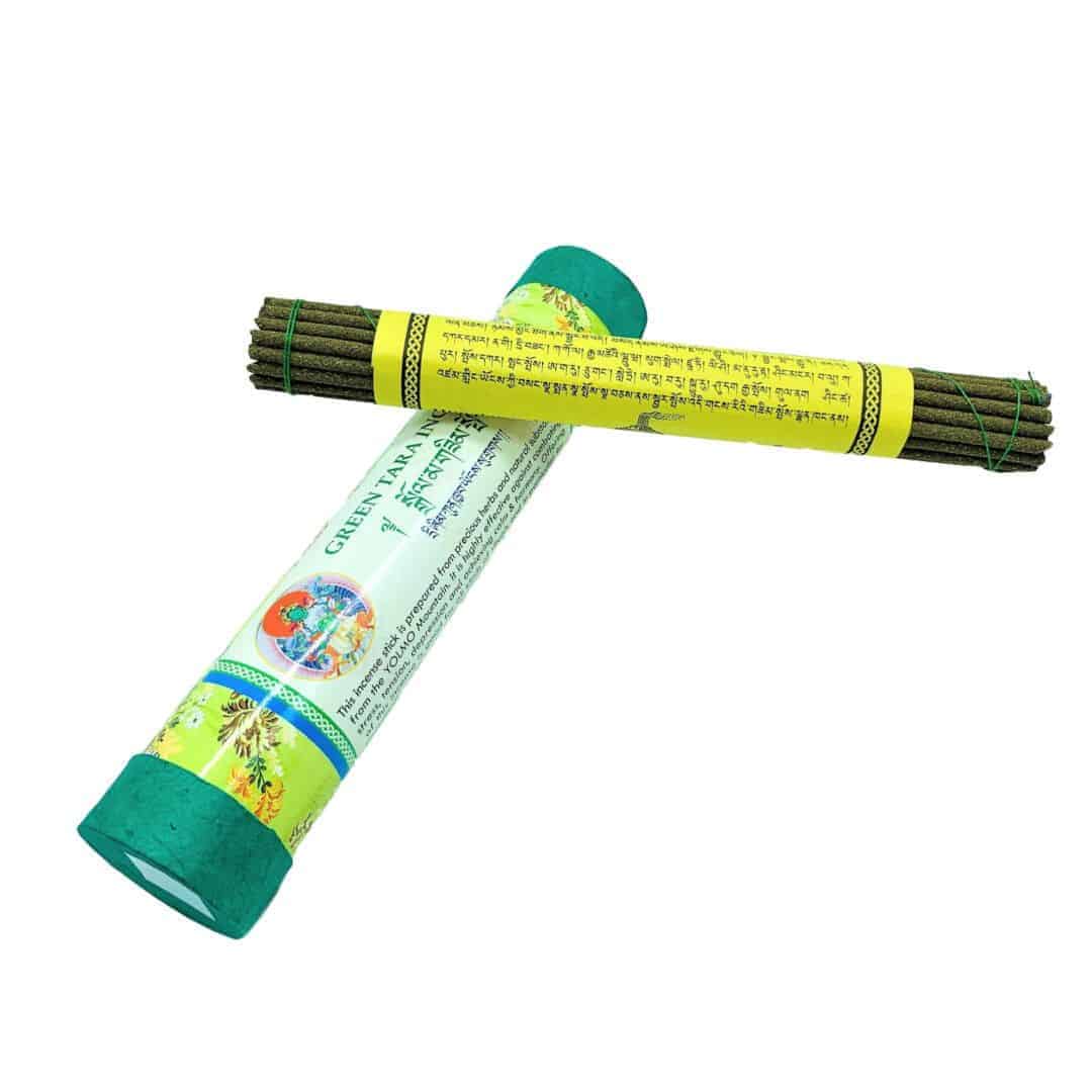 Tibetan Healing Meditation Incense - Green Tara - Image 2